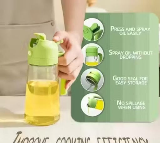 Leak Proof, Oil Spray, Reusable, Dishwasher safe, Portable, Lightweight, Mist Spray