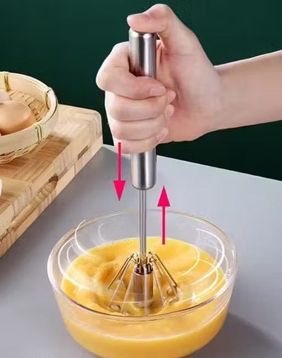 Hand Push Rotary Whisk Blender