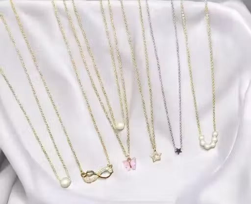 shimmering beautiful necklace combo for women