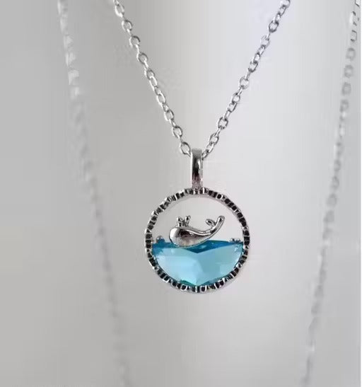 dolphin Pendant Chain | Girls dolphin Locket | Girls dolphin necklace chain | chain for women