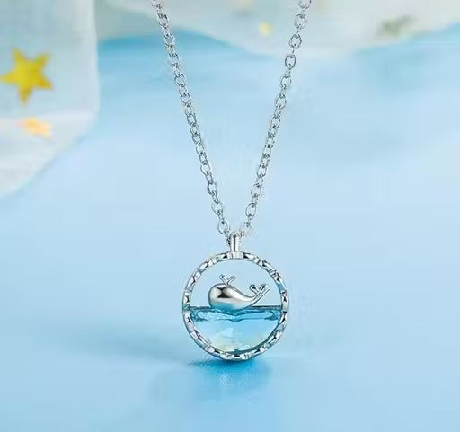 dolphin Pendant Chain | Girls dolphin Locket | Girls dolphin necklace chain | chain for women